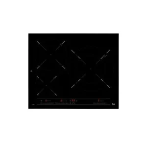 Alta Eficiência Energética Placa de Indução Teka IT 6320 | Elétrica | 60.5 cm | 3 Zonas | Preto