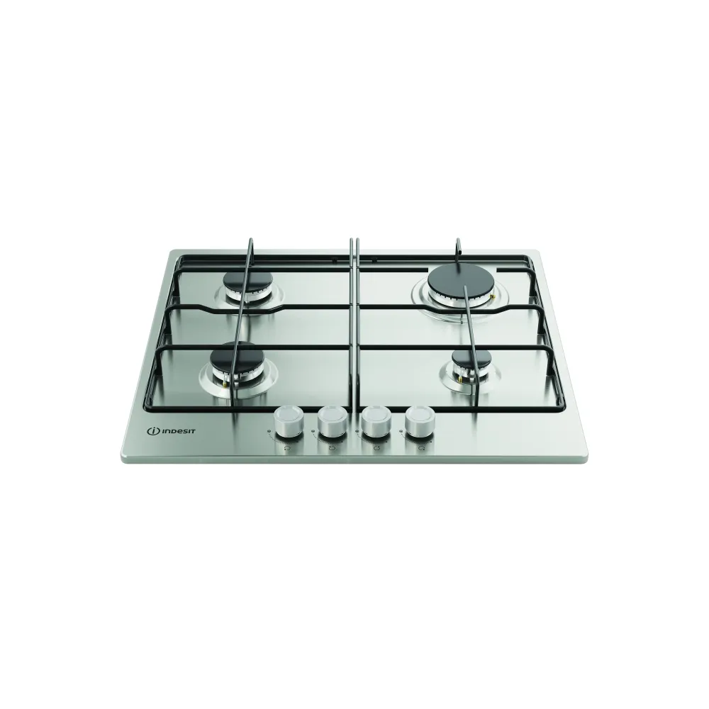 Luminária de Emergência Placa Gás Indesit THP 642 IX/I | 4 Queimadores, 59cm, ço Inox
