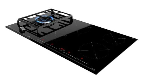 Luminária para Escritório Placa de Indução e Gás Teka JZC 95314 ABN | 90 cm | 5 Zonas | Preto