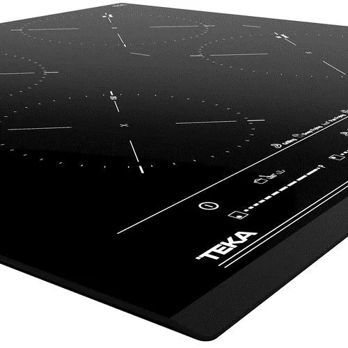 Placa de Indução Teka IZC 64630 BK MST | Elétrica | 60 cm | 4 Zonas | Preto para Uso Contínuo 24h