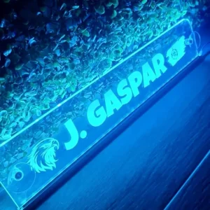 Placa Luminosa Personalizada com Driver Remoto