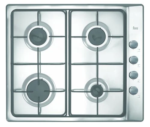 Placa Gás Teka E/60.3 4G AL | 60 cm | 4 Zonas | ço inoxidável com Sensor de Presenç
