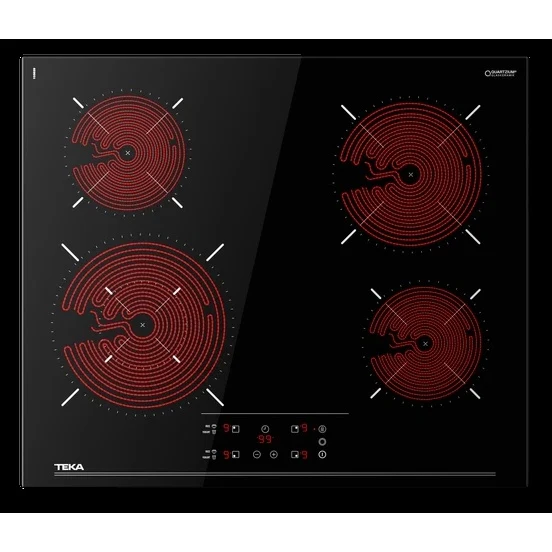 Placa Vitrocerâmica Teka TBC64320TTC | 4 Zonas, Touch Control, 6200W com Garantia Estendida