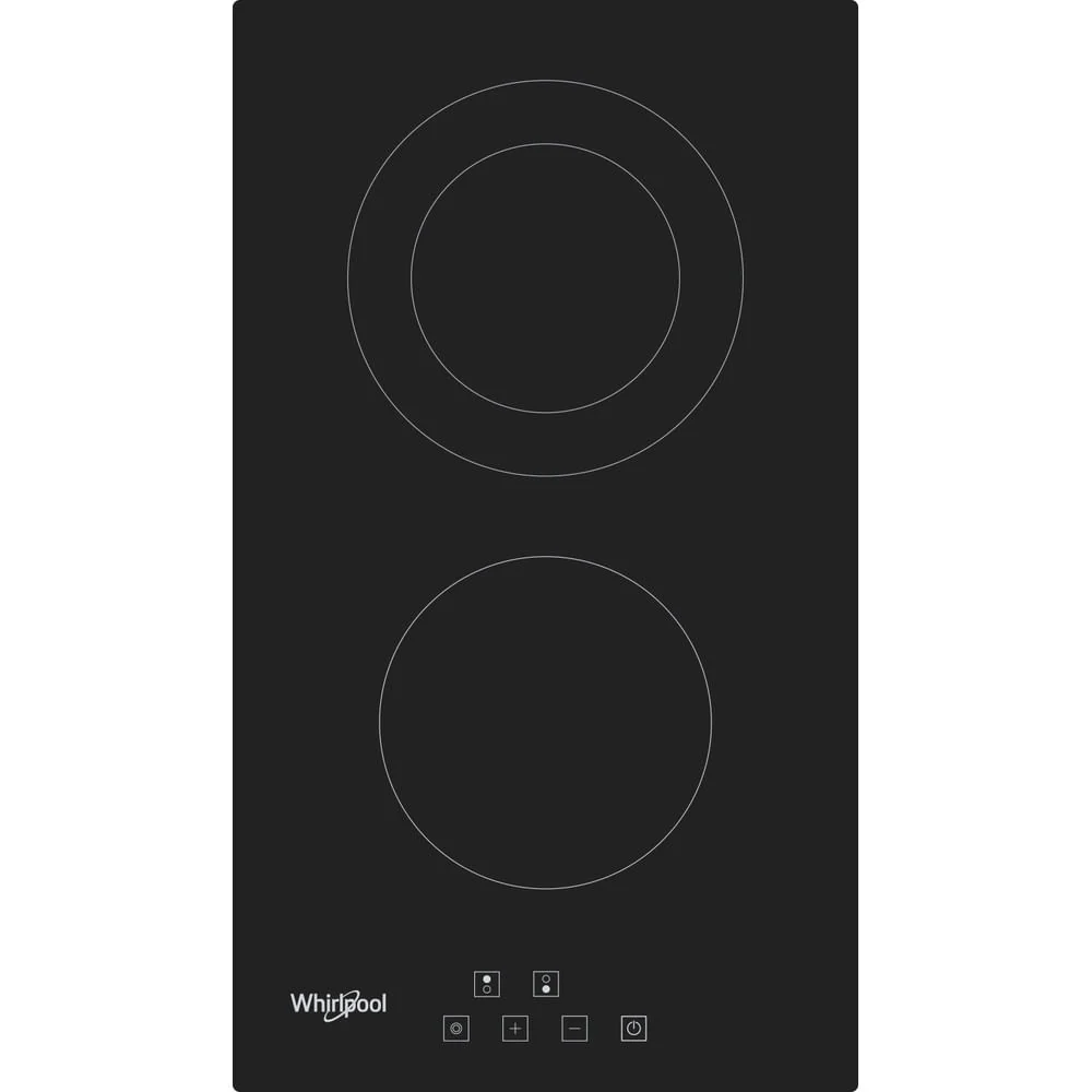 Placa Whirlpool WRD-6030-B | 2 queimadores, Vidro, 2900W