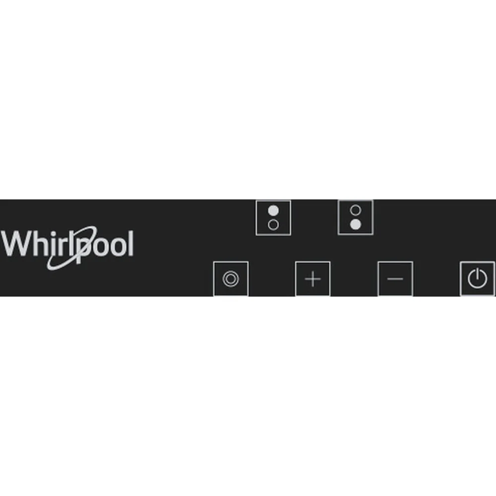 Placa Whirlpool WRD-6030-B | 2 queimadores, Vidro, 2900W
