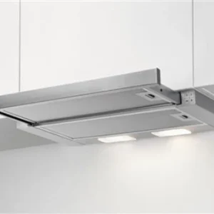 Alta Luminosidade Exaustor Telescópico Zanussi ZFP316S | 59,8x28,4 cm | 410 m³/h | 69 dB | C | ço inoxidável