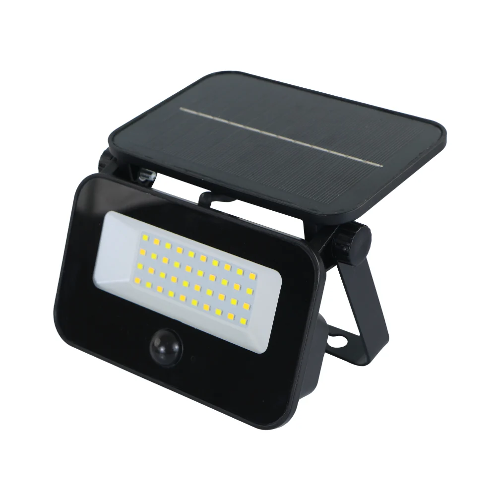 Alta Luminosidade Projetor/Aplique Solar TK13 10W/20W CCT C/ Sensor IP65