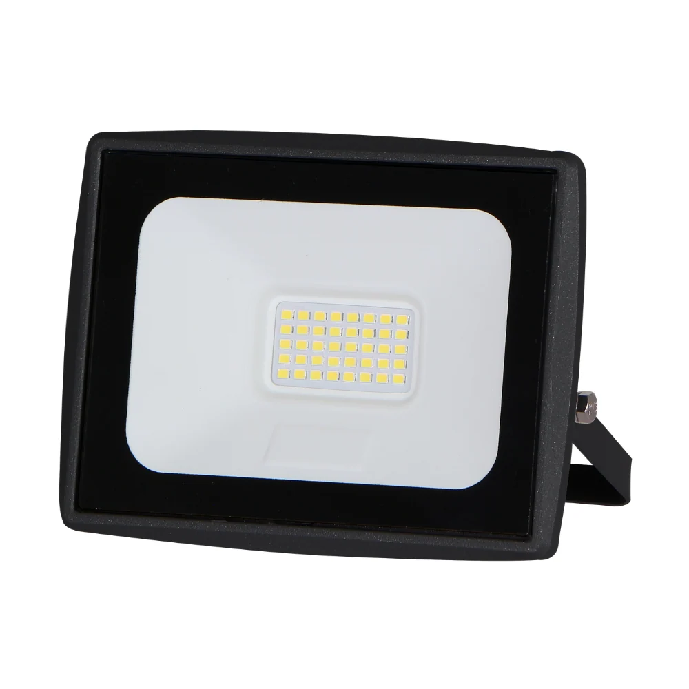 Luminária de Parede Externa Projetor Exterior FL7 Preto 30W 2700lm IP65 LED7