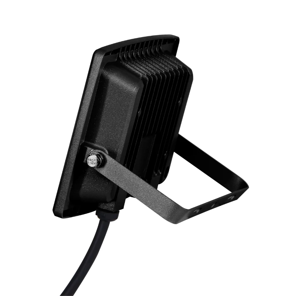 Luminária de Parede Externa Projetor Exterior FL7 Preto 30W 2700lm IP65 LED7