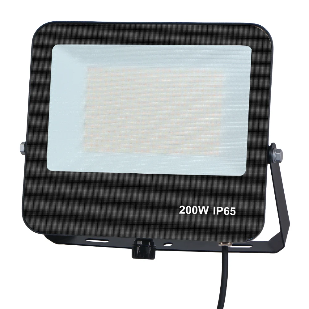 Projetor Exterior EK05 200W 18000LM CCT 90º IP65 Bateria de Lítio