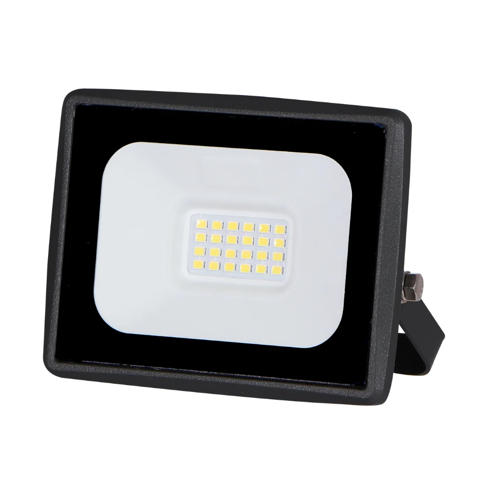 Projetor Exterior FL7 Preto 20W 1800lm IP65 LED7 para Jardim e Quintal