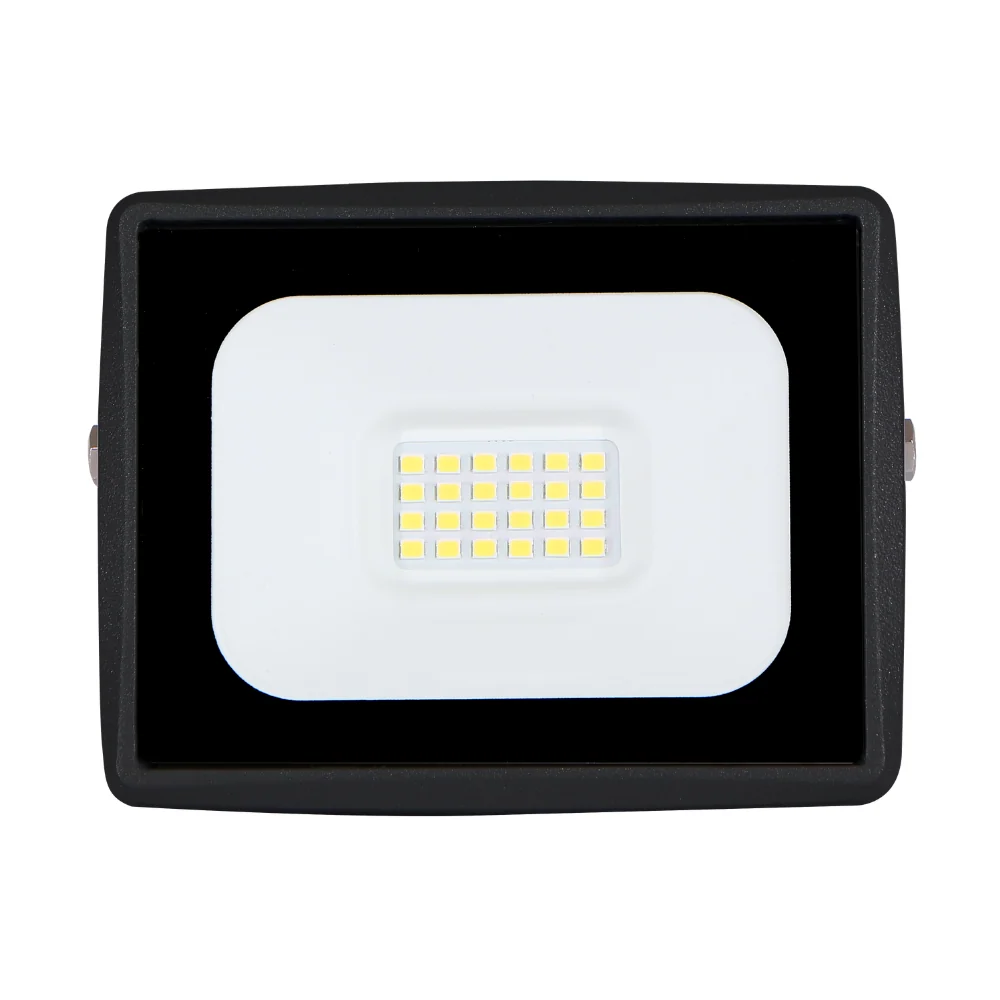 Projetor Exterior FL7 Preto 20W 1800lm IP65 LED7 para Jardim e Quintal