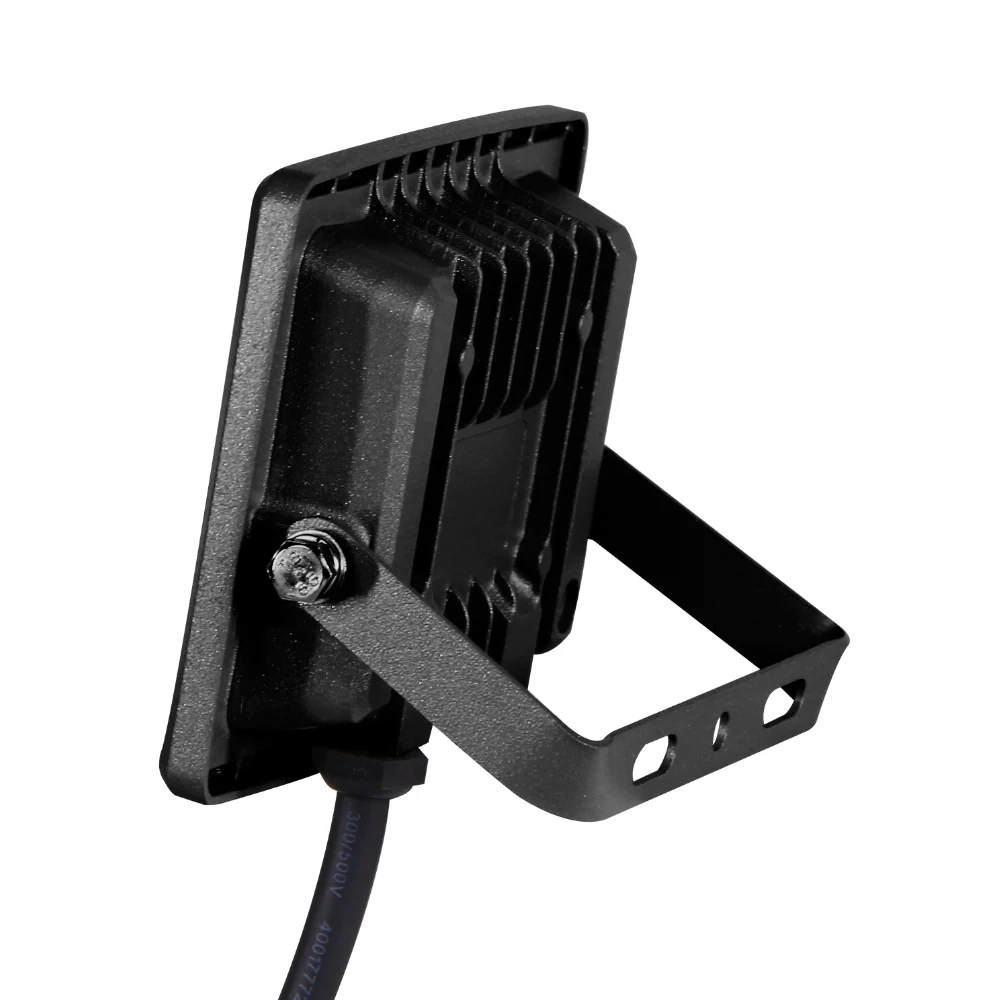 Projetor Exterior FL7 Preto 20W 1800lm IP65 LED7 para Jardim e Quintal