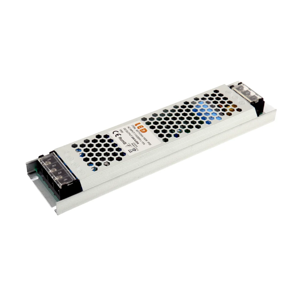 Driver/Transformador Estreito P/ Fita LED 24V 6,25A 150W IP20