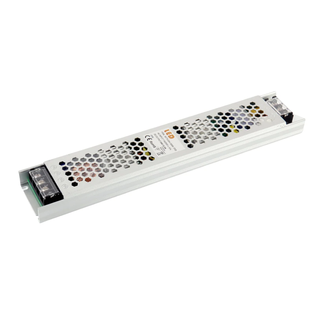 Driver/Transformador Fino P/ Fita LED 24V 12,50A 300W IP20