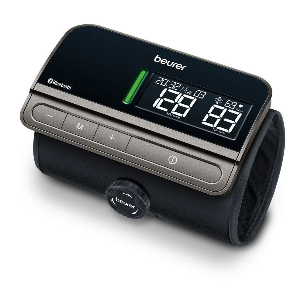 Medidor de Tensão Beurer BM81 | Bluetooth, 2 utilizadores, LED | Entrega Rápida e Segura