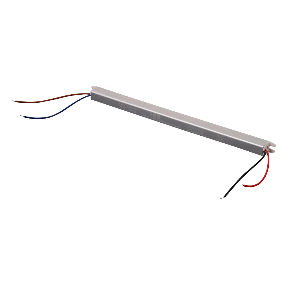 Transformador Compacto P/ Fita LED 24V 3A 72W IP20 (À Prova d'Água)